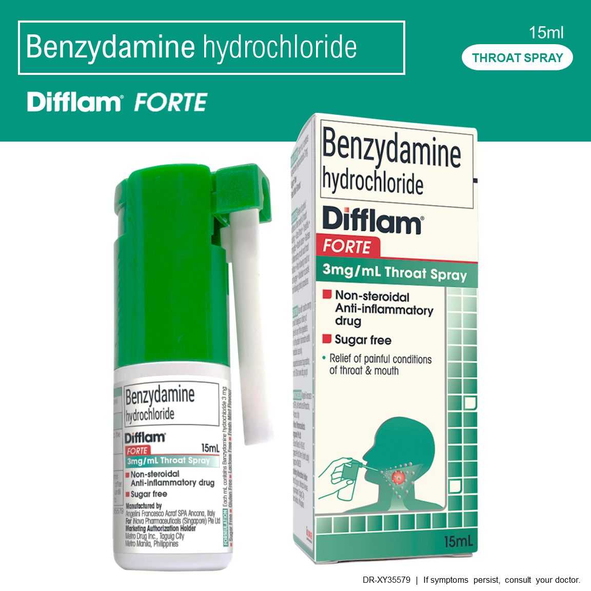 DIfflam Forte 15ml 1 Spray