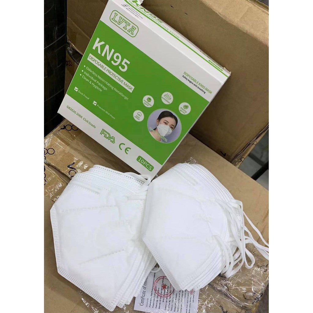 Face Mask K95 White 10 Masks