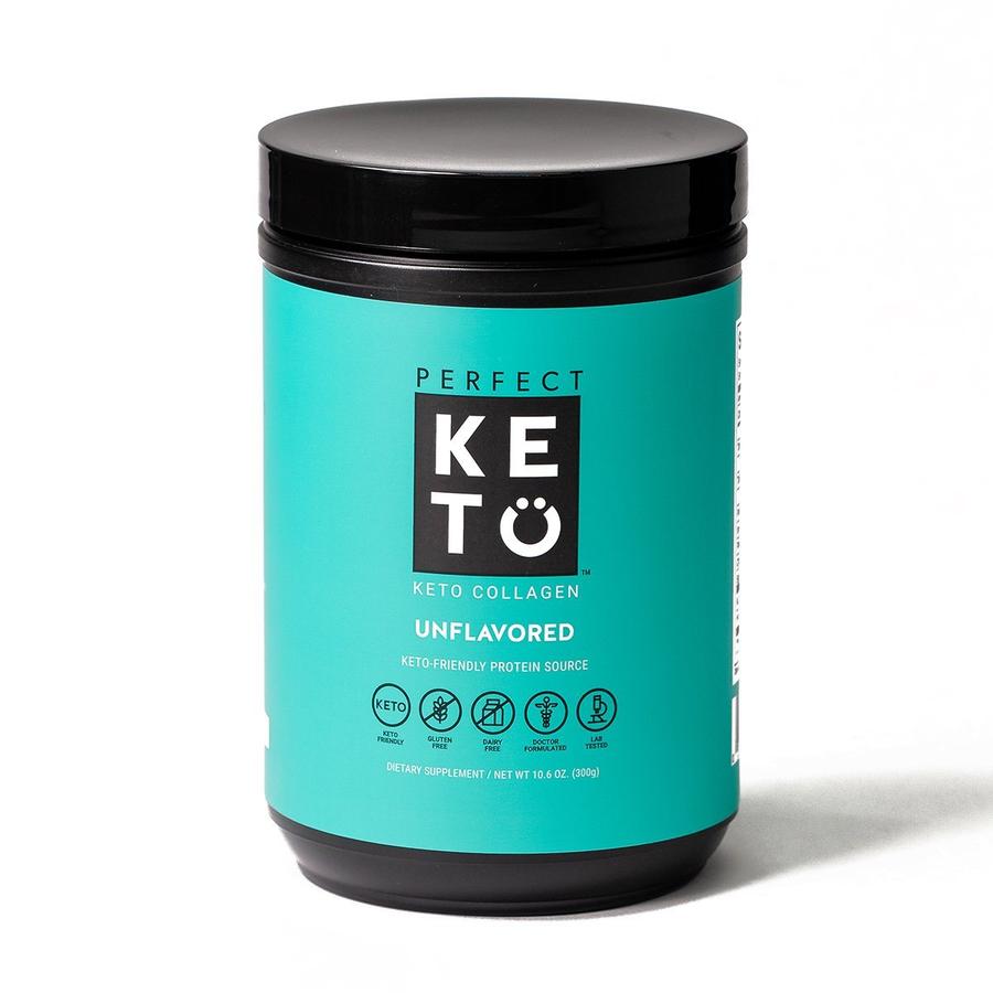 Perfect Keto Protein Powder: Keto Collagen (Unflavored) 300g 1 Piece