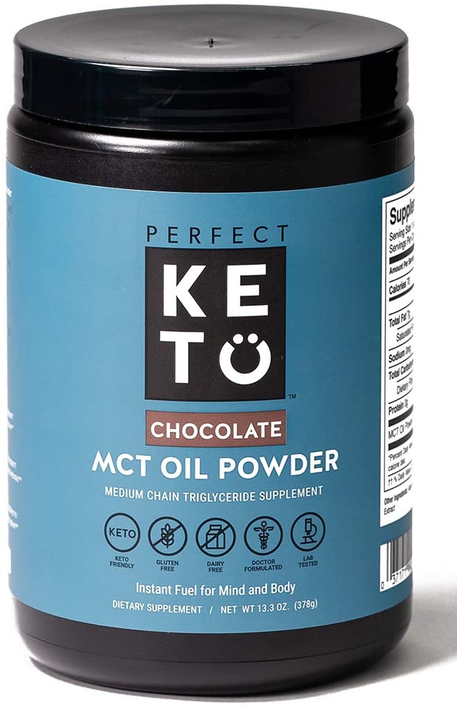 Perfect Keto MCT Oil Powder (Chocolate) 378g 1 Piece