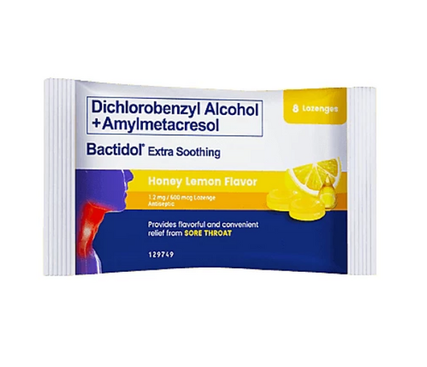 Bactidol ES Honey Lemon 8 Lozenges
