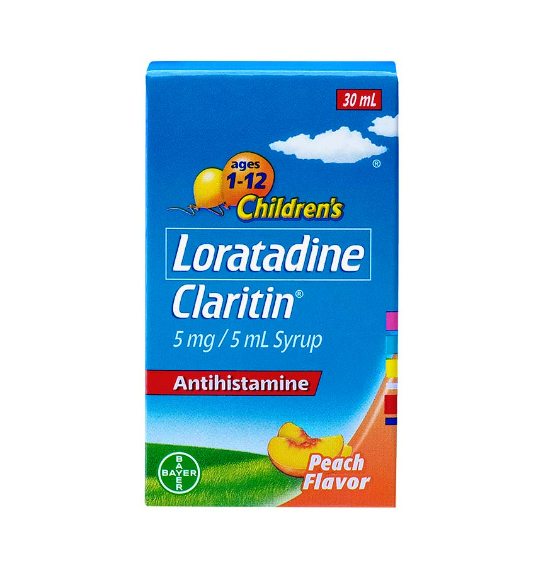 Claritin Syrup 5mg 30ml 1 Bottle