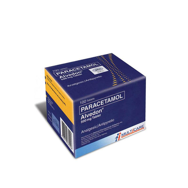 Alvedon Tablet 500mg 10's-Pain/Fever Care-Multicare Pharma-Mediclick PH