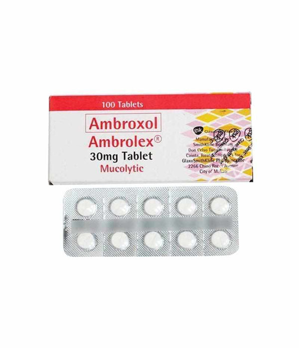 Ambrolex Tablet 10's-Cough & Colds Preparation-GlaxoSmithKline-Mediclick PH