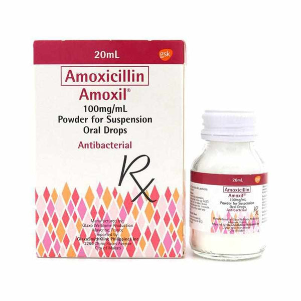 Amoxil Drop 20ml-Infections Care-GlaxoSmithKline-Mediclick PH