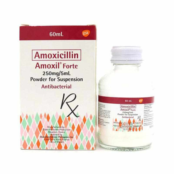 Amoxil Forte Suspension 60ml-Infections Care-GlaxoSmithKline-Mediclick PH
