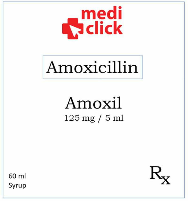 Amoxil Suspension 125mg 60ml-Infections Care-GlaxoSmithKline-Mediclick PH