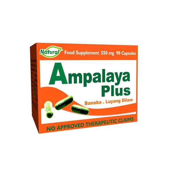 Ampalaya Plus 550mg Capsule (10 capsules)-Vitamins & Supplements-Natural Quality-Mediclick PH