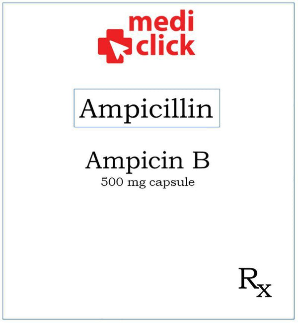 Ampicin Capsule 500mg 10's-Infections Care-Unilab-Mediclick PH