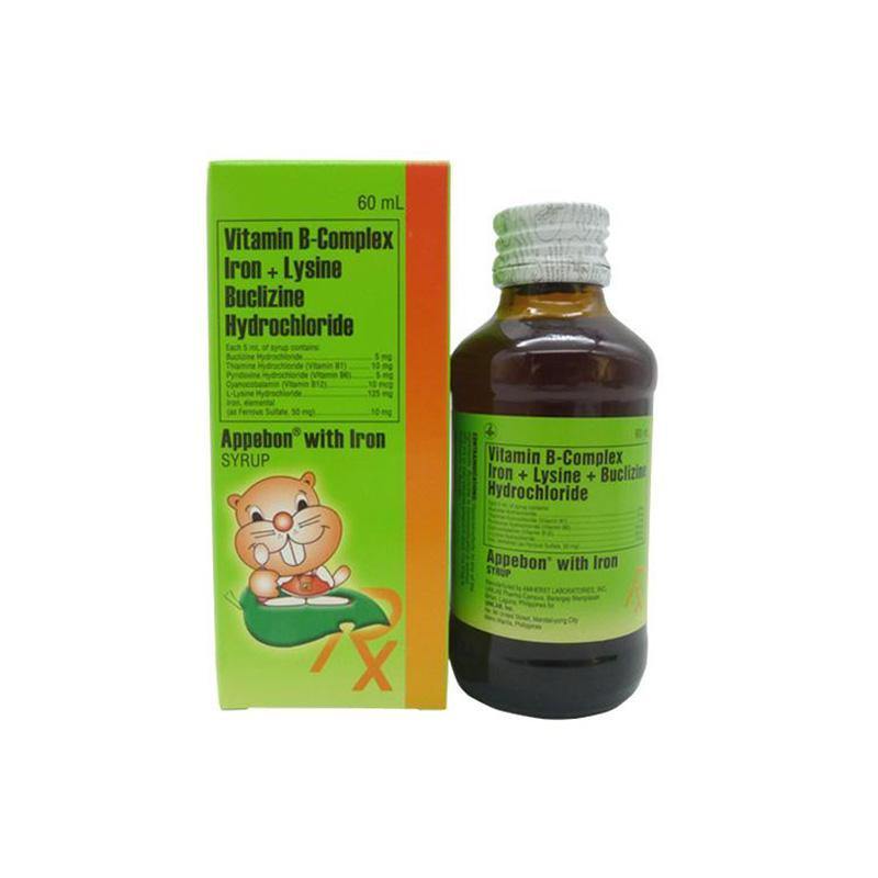Appebon with Iron (60mL bottle)-Vitamins & Supplements-Unilab-Mediclick PH