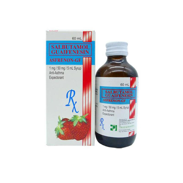 Asfrenon Gf Syrup 60ml-Cough & Cold-UniLab-Mediclick PH
