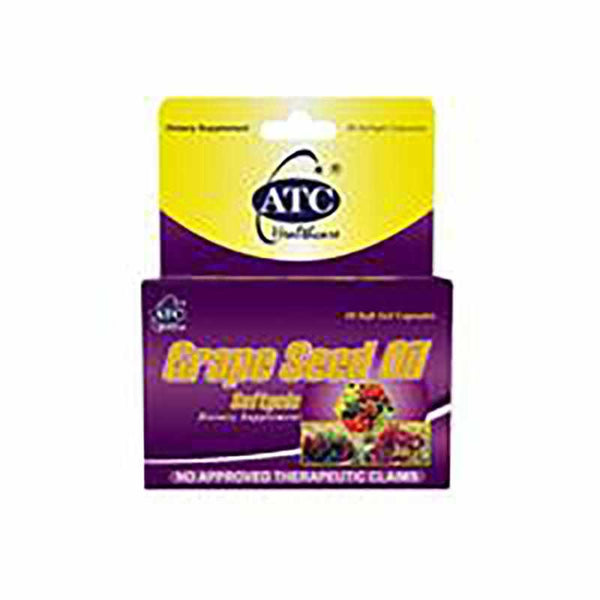 Atc Grape Seed Capsule 500mg 10's-Multivitamins/ Supplements-ATC-Mediclick PH