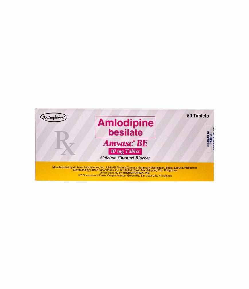 Amvasc BE 10 Tablets