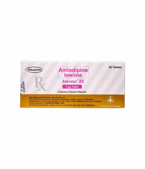 Amvasc BE 5 mg tablet 10's-BP Care-UniLab-Mediclick PH