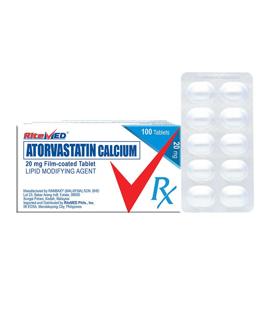 Ritemed Atorvastatin 10 Tablets