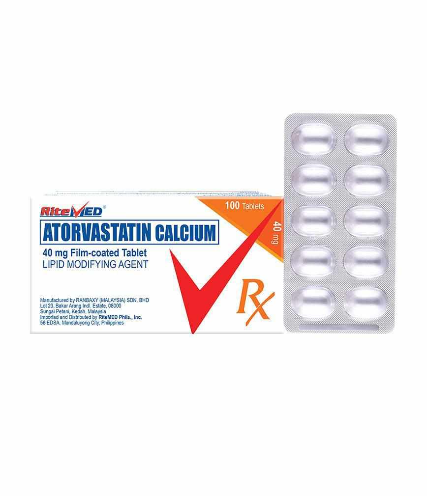 Ritemed Atorvastatin 10 Tablets