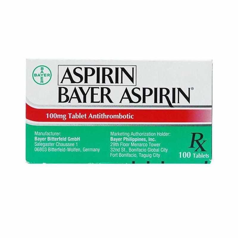 Bayer Aspirin 100mg Pedia 10's-Blood Care-Bayer-Mediclick PH