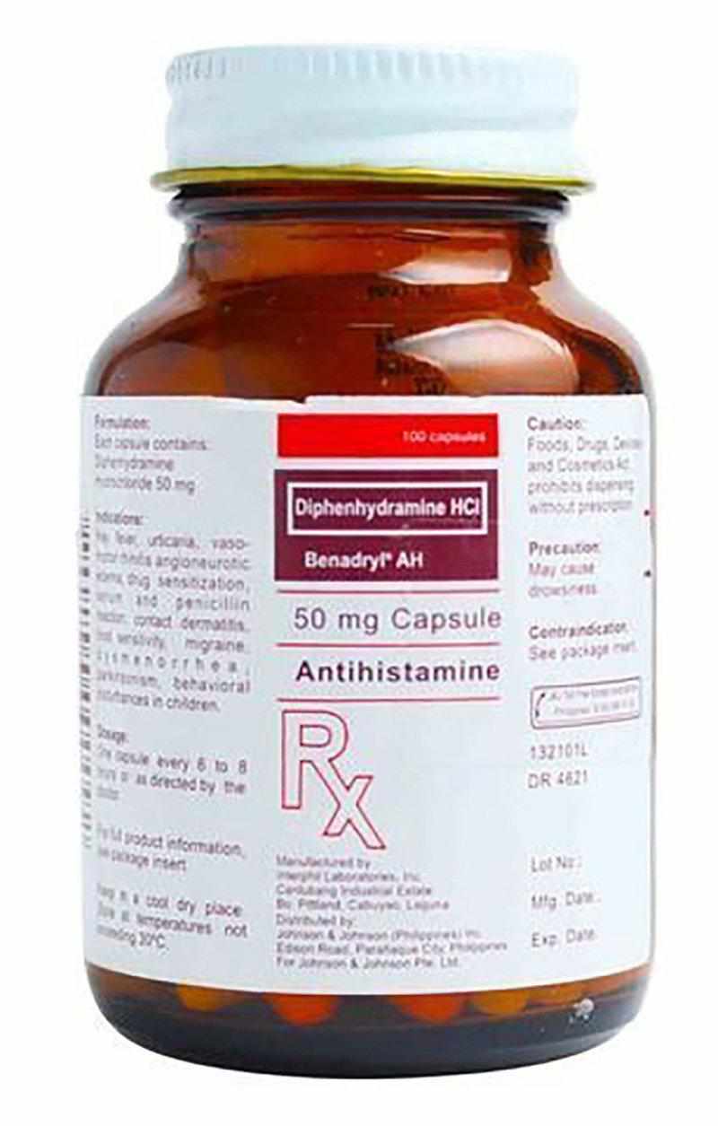 Benadryl AH 10 Capsules