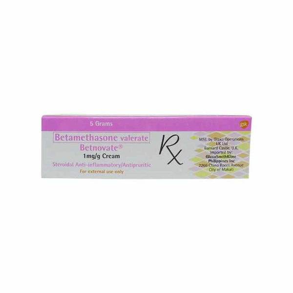 Betnovate Cream 5g-Skin Care-GlaxoSmithKline-Mediclick PH