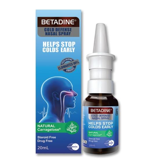 Betadine Cold Defense 20ml 1 Bottle