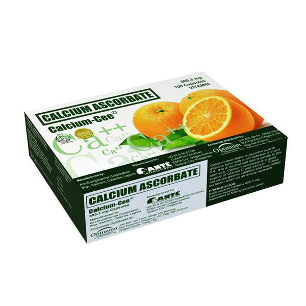 Calcium-Cee 500mg Capsule (10 capsules)-Vitamins & Supplements-Sanofi-Aventis-Mediclick PH
