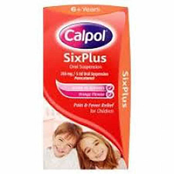 Calpol 6 Plus Syrup 60ml-Pain/Fever Care-GSK Consumer Healthcare-Mediclick PH