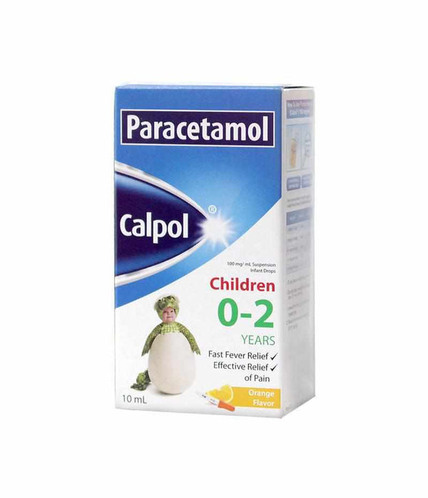 Calpol Drops 10ml-Pain/Fever Care-GSK Consumer Healthcare-Mediclick PH