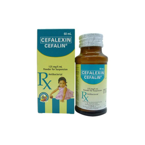 Cefalin Suspension 125mg 60ml-Infections Care-Unilab-Mediclick PH