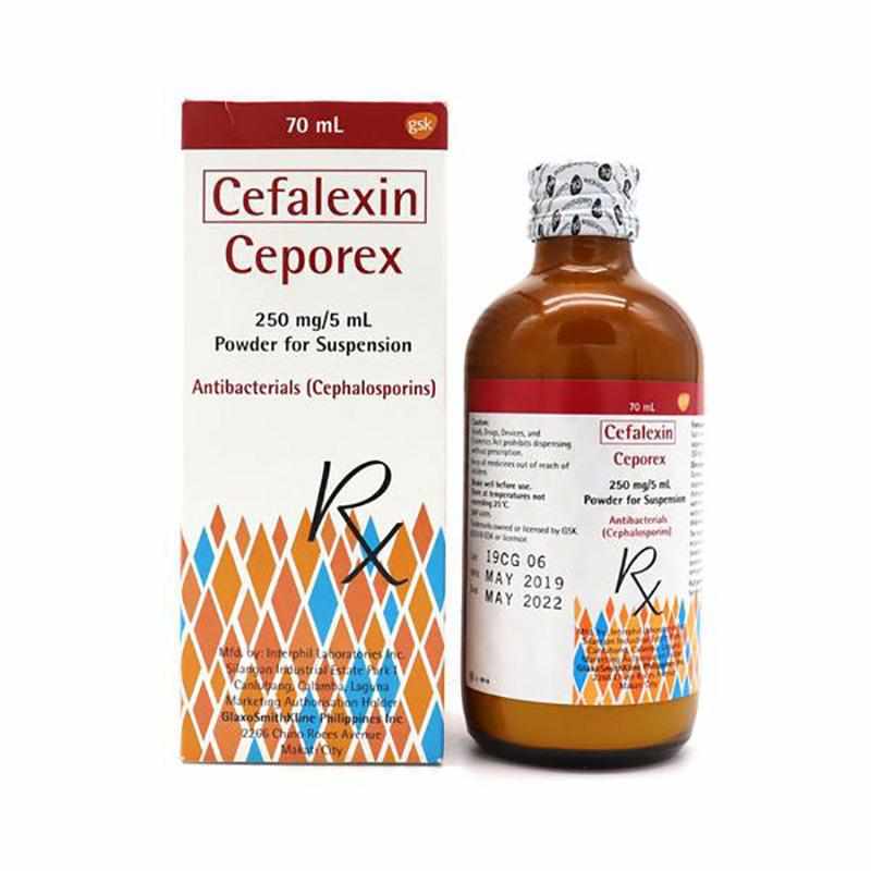 Ceporex 250mg 1 Bottle