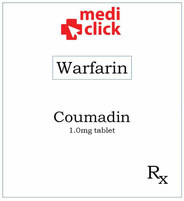 Coumadin Tablet 1.0mg 10's-Blood Care-Taro-Mediclick PH