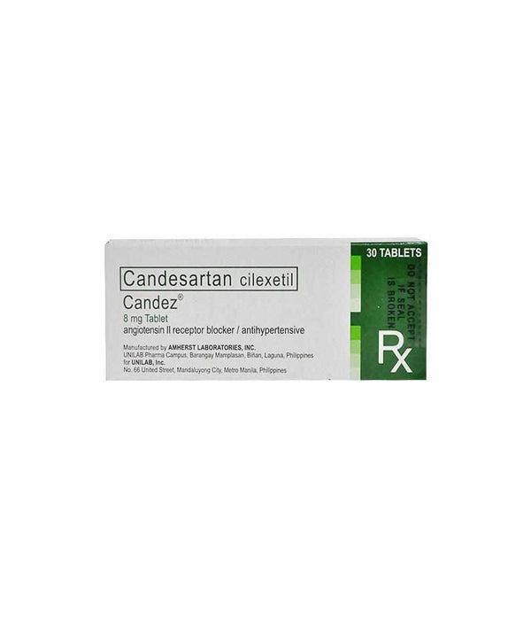 Candez 8 mg tablet 10's-BP Care-UniLab-Mediclick PH