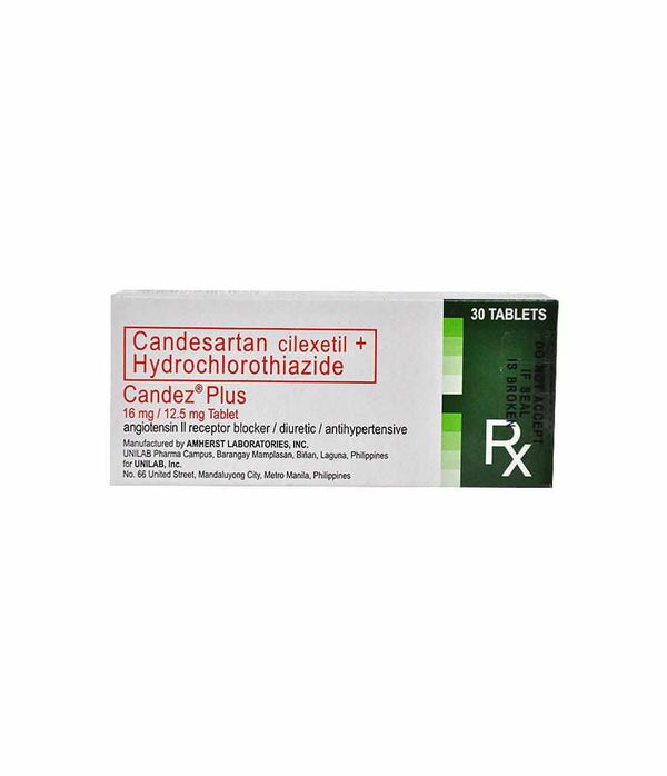 Candez plus 16mg/12.5 mg tablet 10's-BP Care-UniLab-Mediclick PH