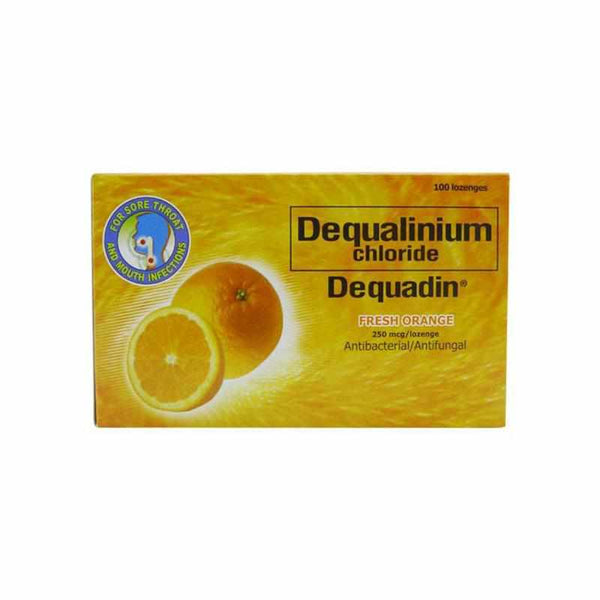 Dequadin Lozenges Orange 10's-Oral Care-iNova-Mediclick PH
