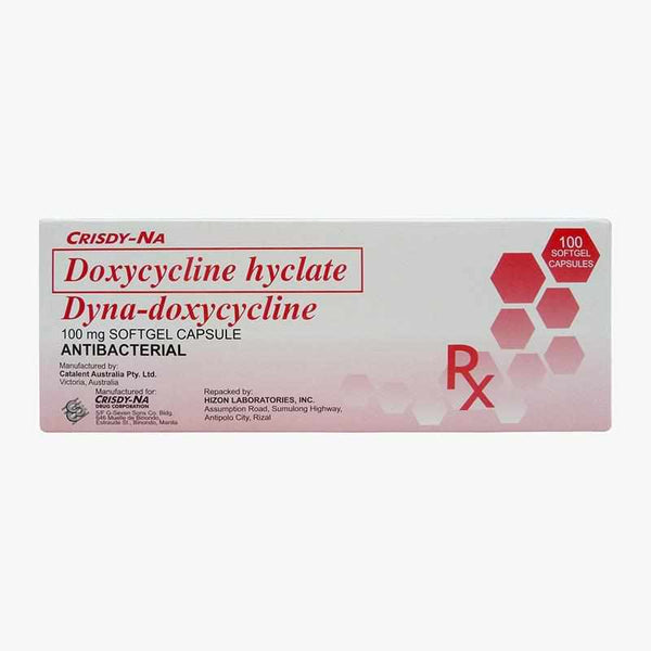 Dyna Doxycycline Capsule 10's-Infections Care-Crisdy-Na-Mediclick PH