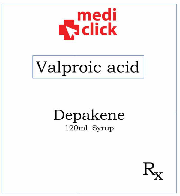Depakene Syrup 120ml-Brain Care-Abbott-Mediclick PH