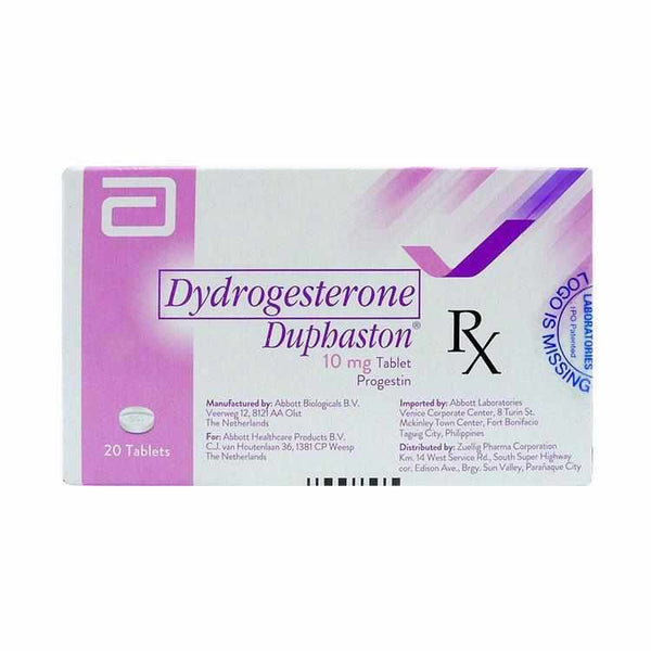 Duphaston 10 mg tablet 20's-Hormonal Care-Abbott-Mediclick PH