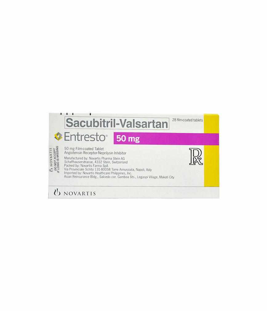 Entresto 50 mg tablet 14's-Heart Care-Novartis-Mediclick PH