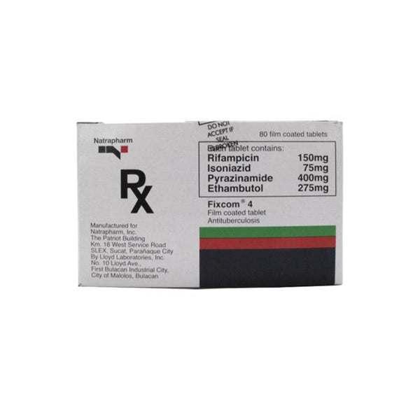 Fixcom 4 Tablet 10's-Lung Care-Natrapharm-Mediclick PH