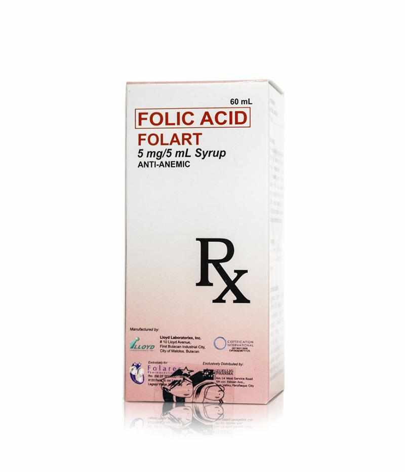 Folart Syrup 60ml-Multivitamins/ Supplements-Folares Pharma-Mediclick PH
