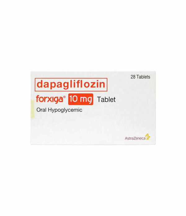 Forxiga 10 mg tablet 7's-Diabetes Care-Astra Zeneca-Mediclick PH