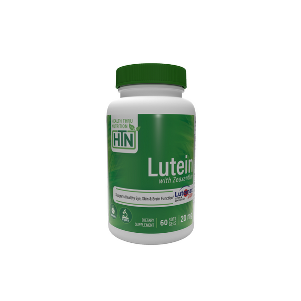 Health Thru Nutrition Lutein 20mg 60 Softgels