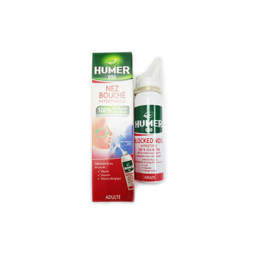 Humer 050 Hypertonic Nasal Spray 50ml 1 Bottle