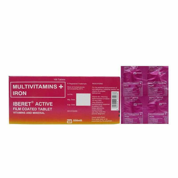 Iberet Folic Tablet 4's-Multivitamins/ Supplements-Abbott-Mediclick PH