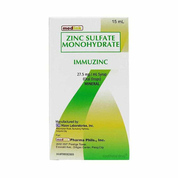 Immuzinc Drops 15ml-Multivitamins/ Supplements-Pharma Phils-Mediclick PH