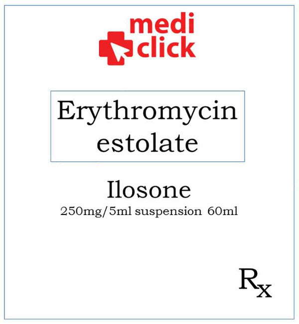 Ilosone Liquid 250mg 60ml-Infections Care-Aspen/ Zuellig-Mediclick PH
