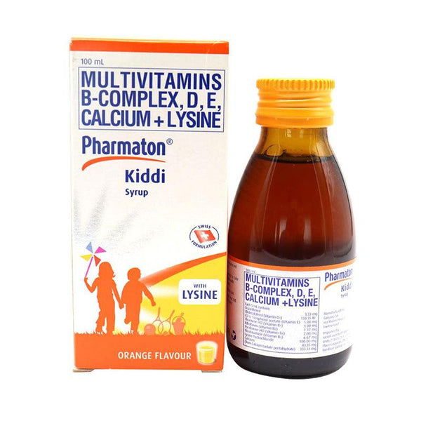 Pharmaton Kiddi Syrup (100mL bottle)-Multivitamins / Supplements-Sanofi-Aventis-Mediclick PH