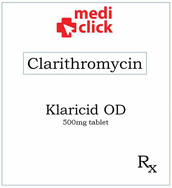 Klaricid 'Od' Tablet 500mg 10's-Infections Care-Abbott-Mediclick PH