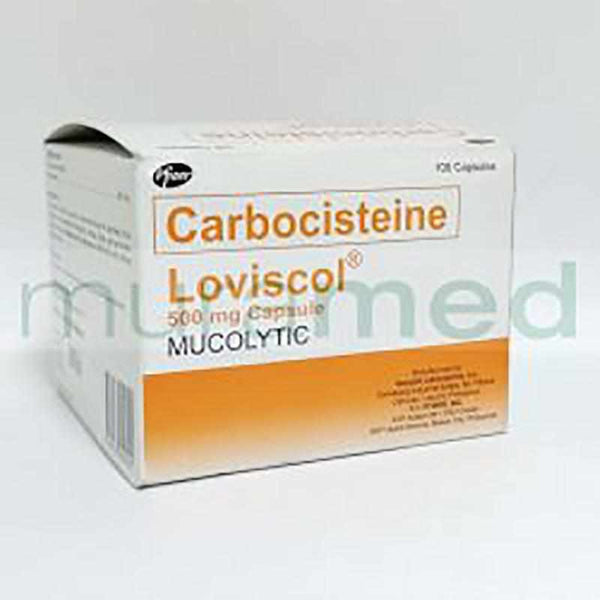 Loviscol Capsule 500mg-Cough & Colds Preparation-Pfizer-Mediclick PH