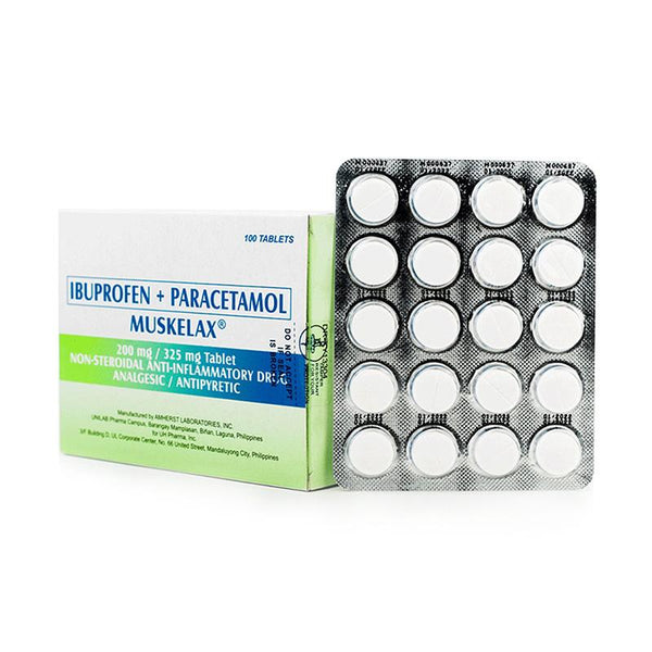 Muskelax Tablet 20's-Pain/Fever Care-Amherst Lab-Mediclick PH