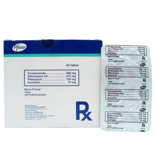 Myrin-P Forte 10's-Lung Care-Pfizer-Mediclick PH